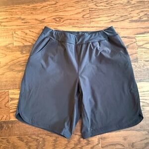 Lands' End women’s water Black Performance Shorts size 16 soft compatable